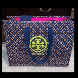 Tory Burch Hex Logo Enamel Earrings